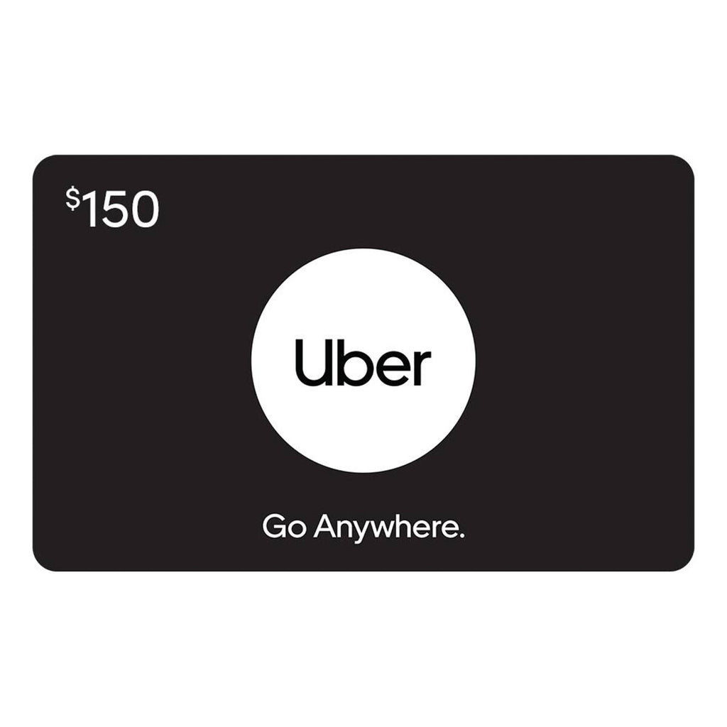 Tarjeta Prepagada Uber Física de $150