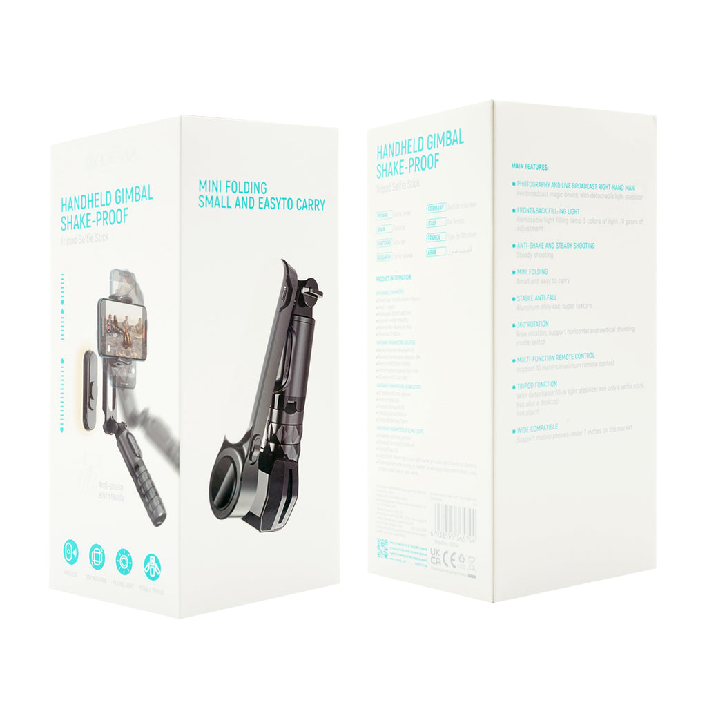 Selfie Sticks Devia con Trípode y Estabilizador