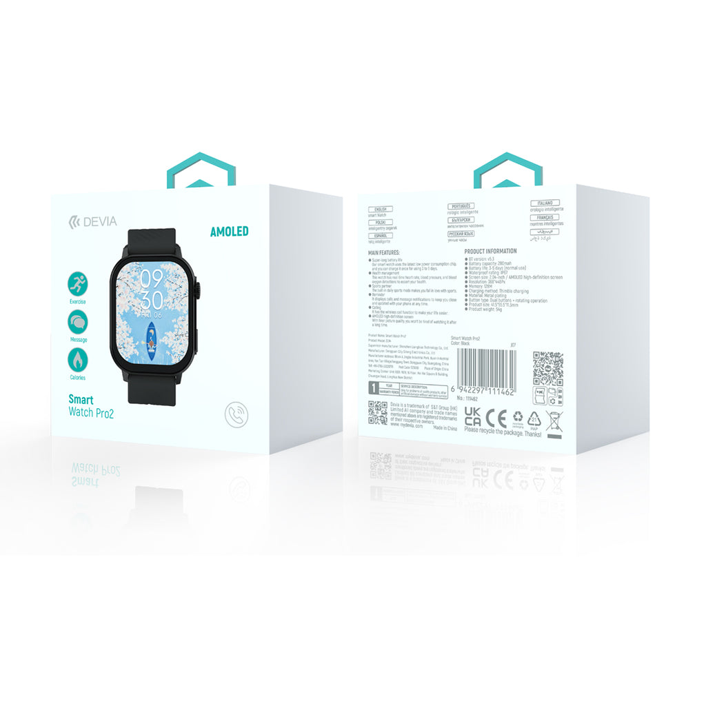 Smartwatch Devia Pro 2