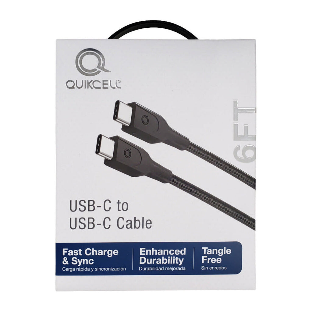 Cable Quikcell Tipo C a Tipo C 1m